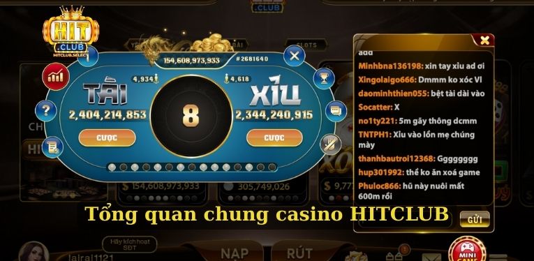 Tổng quan chung casino HITCLUB